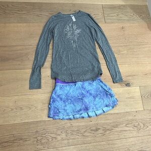 Ivivva athletic fall outfit size 14 (kids lululemon)